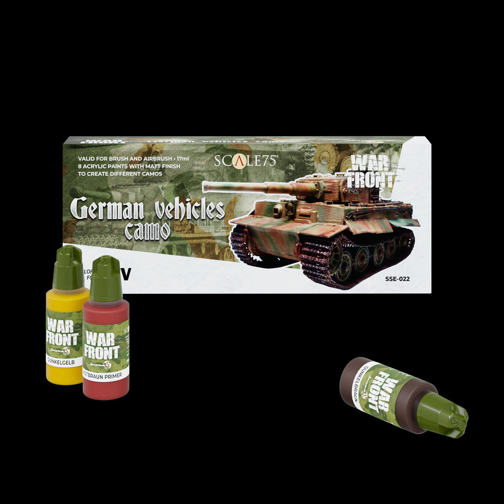 Scale 75 Warfront German Vehicles Camo Paint Set