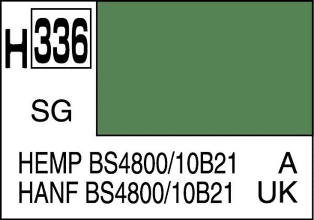 Gunze H336 Mr. Hobby Aqueous Semi-Gloss Hemp BS4800 (9183327355117)