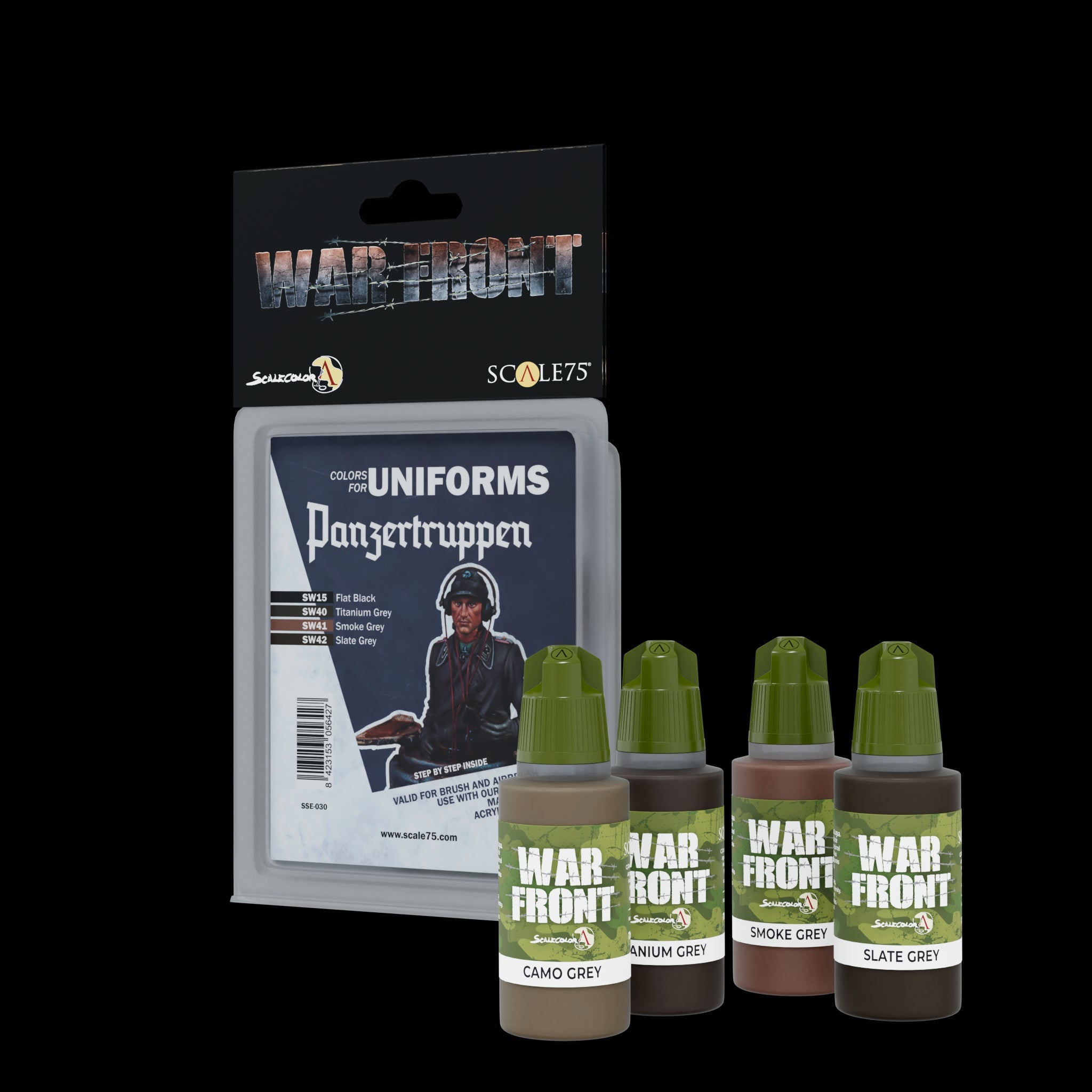 Scale 75 Warfront Panzer Truppen Paint Set