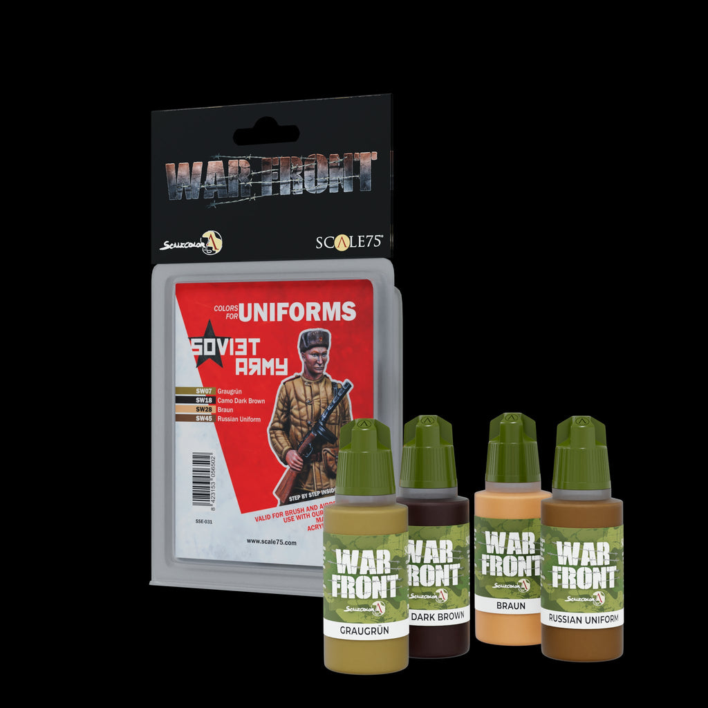 Scale 75 Warfront Soviet Army Paint Set