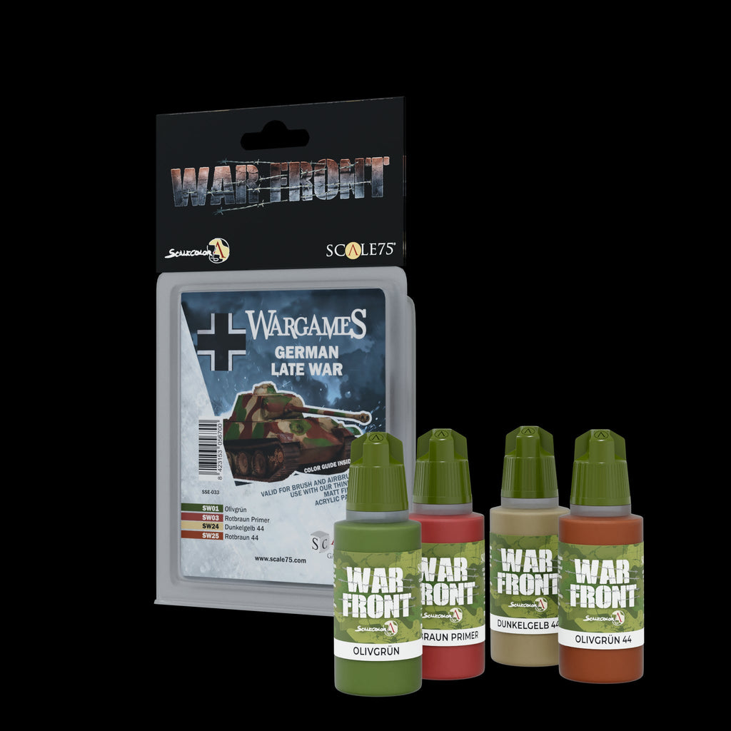 Scale 75 Warfront German Late War Paint Set