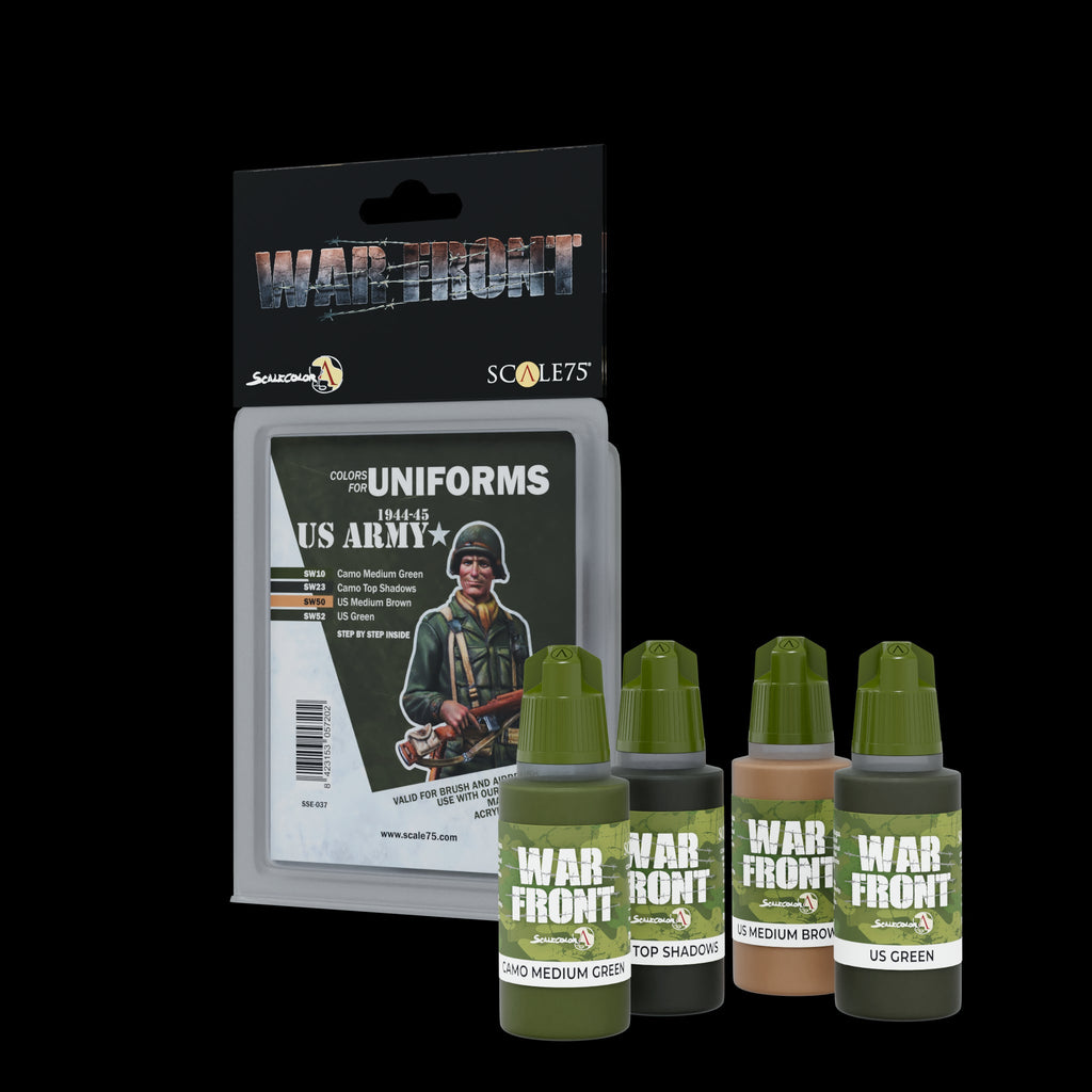 Scale 75 Warfront Us Army 1944-1945 Paint Set