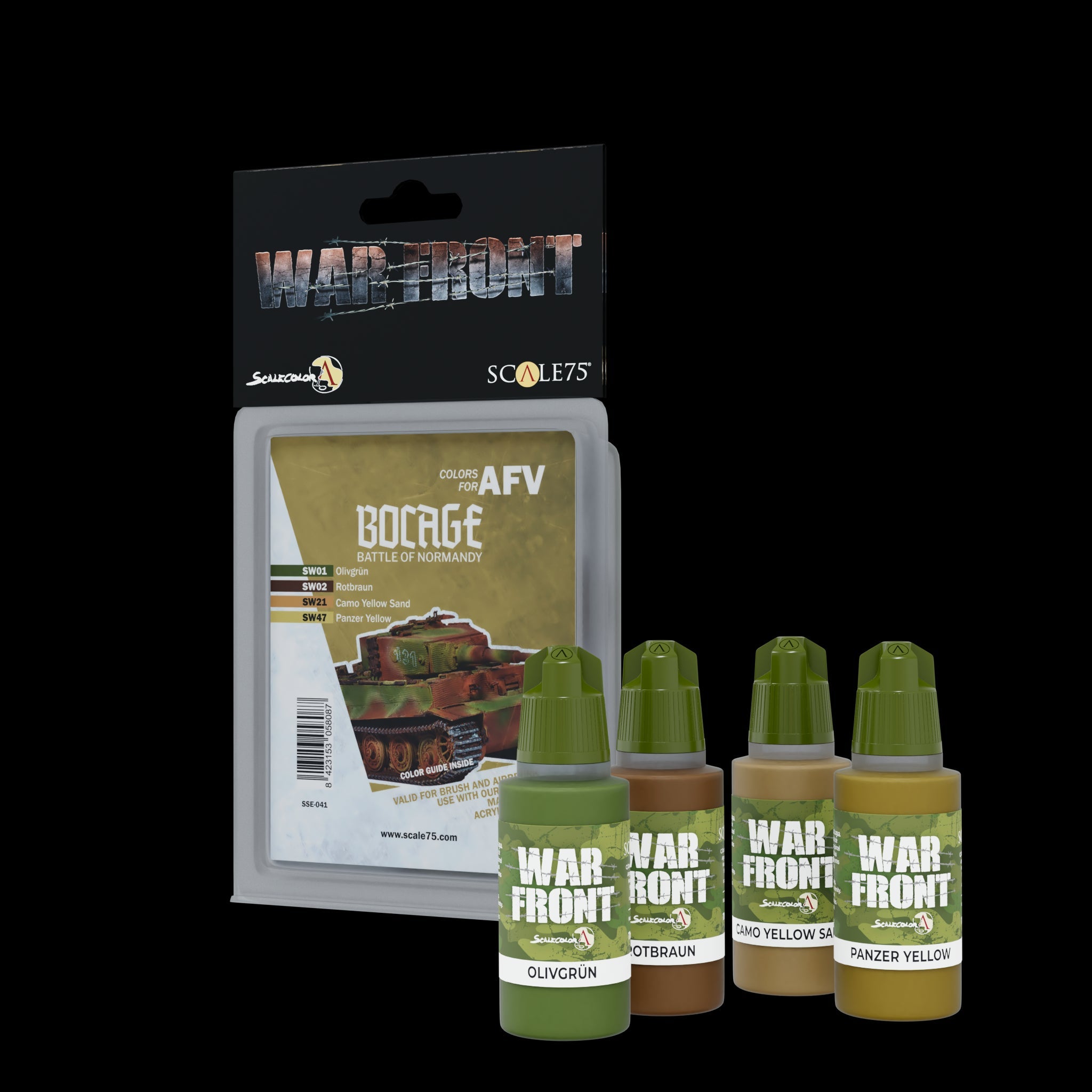 Scale 75 Warfront Bocage Battle Of Normandy Paint Set