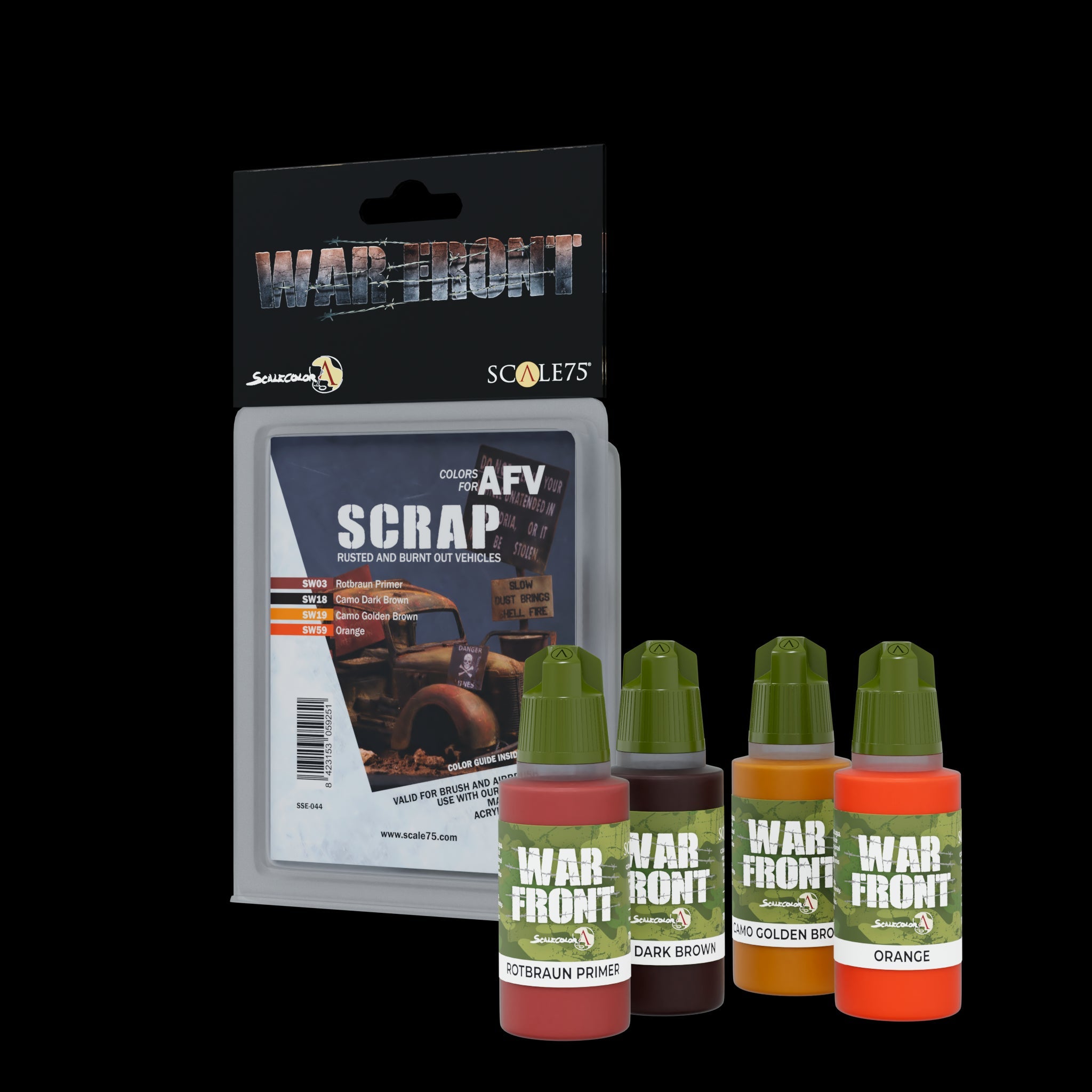 Scale 75 Warfront Scrap Paint Set