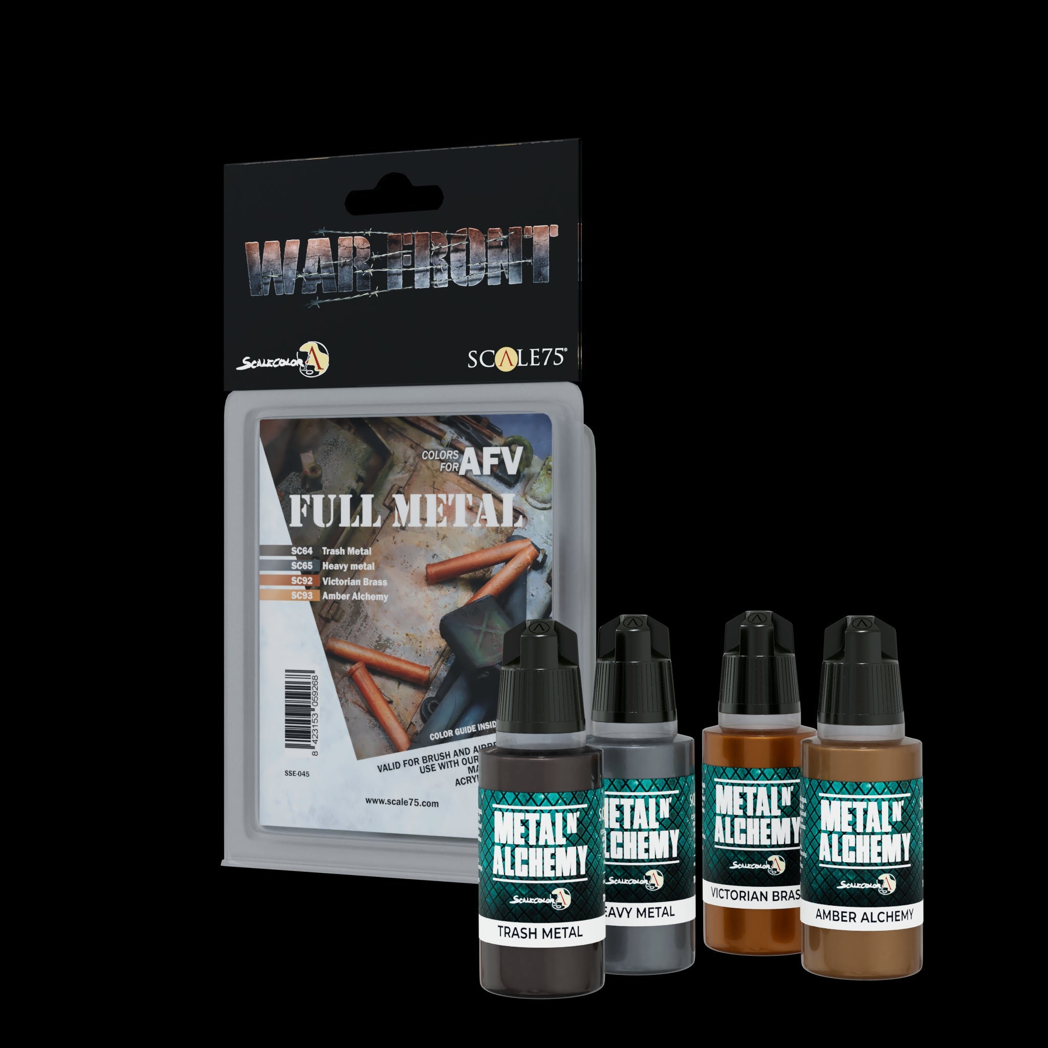 Scale 75 Warfront Full Metal Paint Set