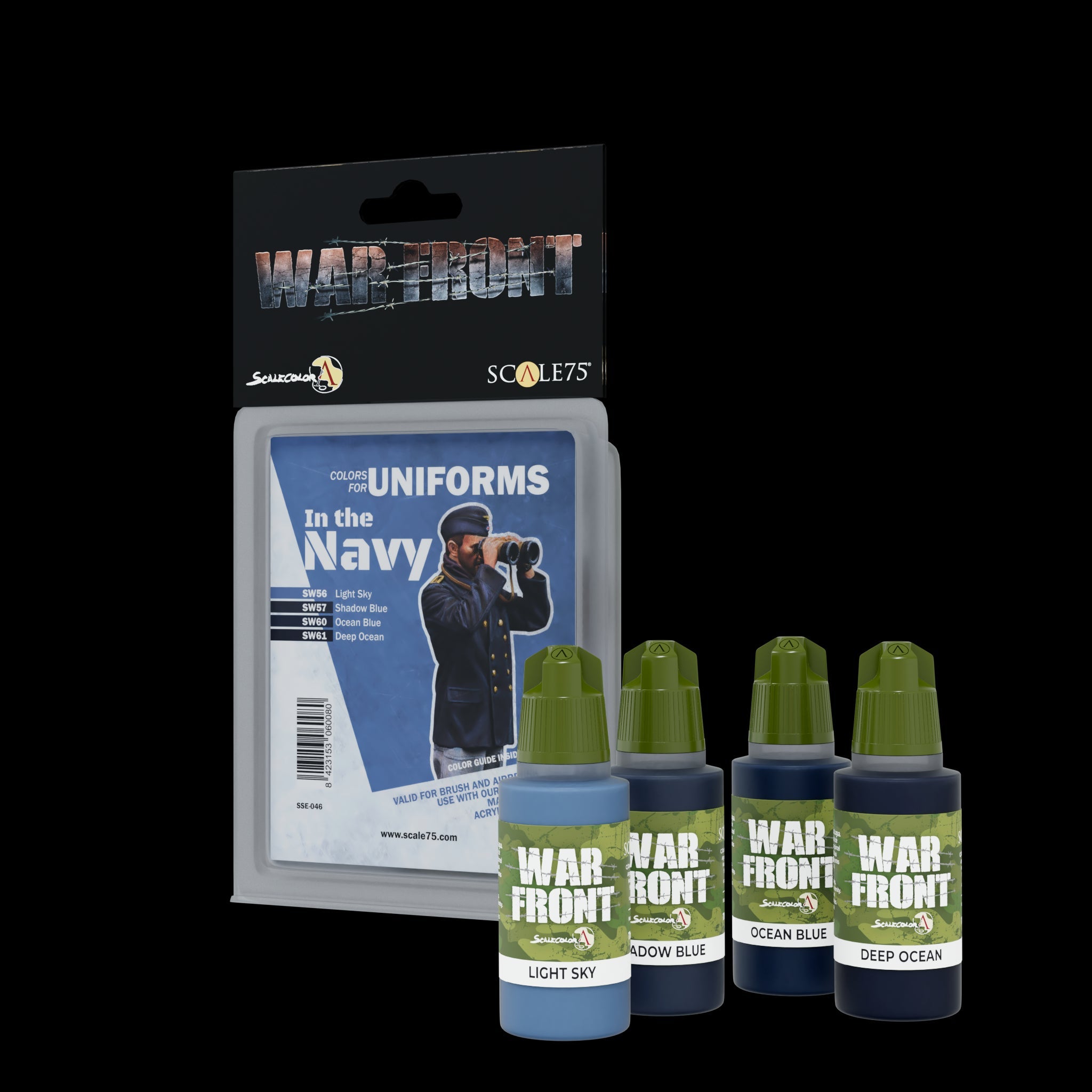 Scale 75 Warfront In The Navy Paint Set