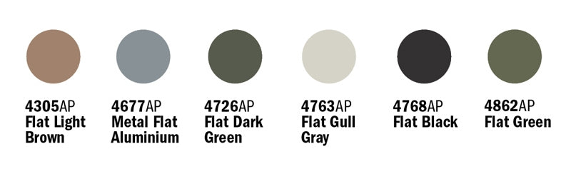 Italeri 443AP VALLEJO PAINT - VIETNAM WAR - 6 PCS (8948591001837)