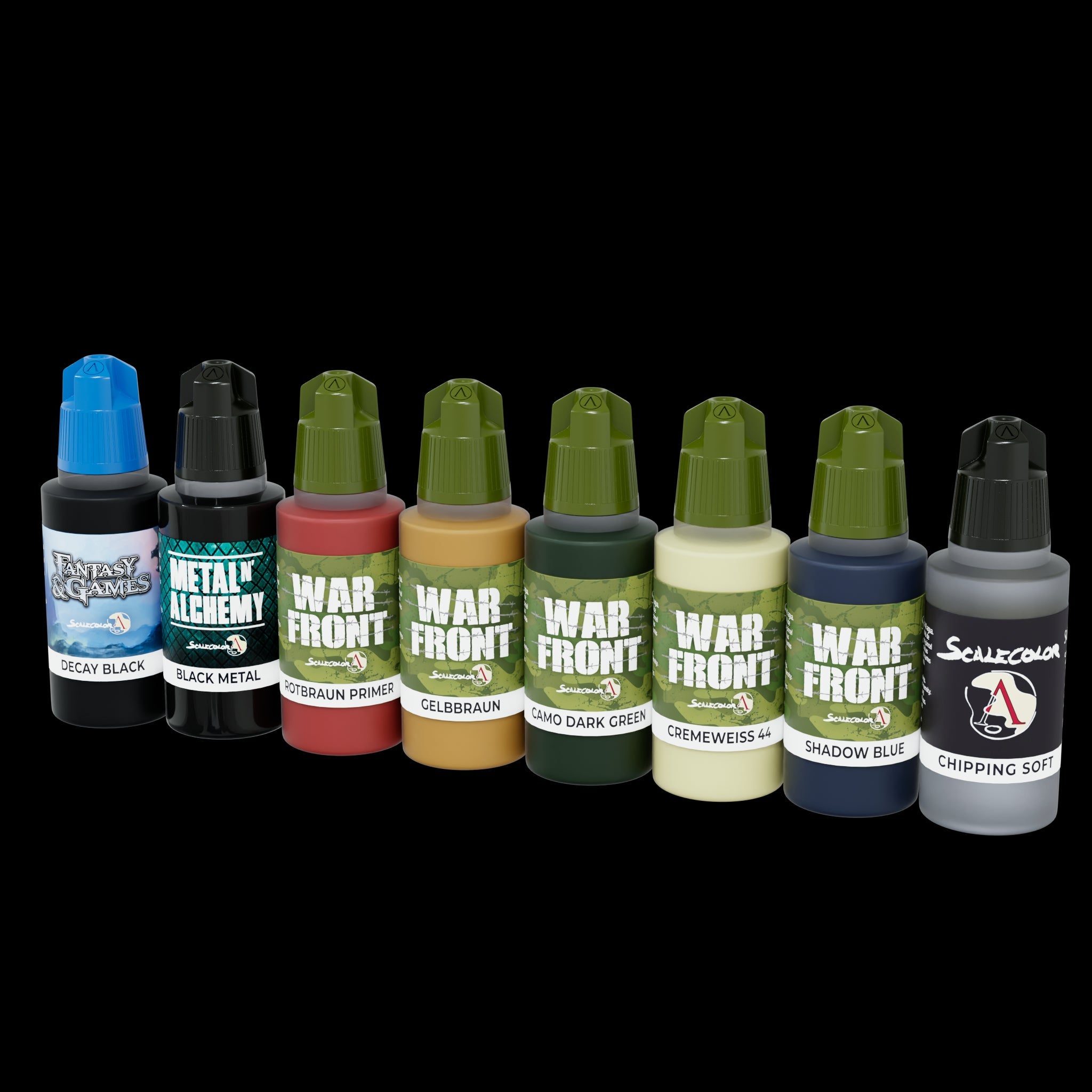 Scale 75 Warfront German Helmets Paint Set (2)