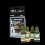 Scale 75 Warfront Panzer Crew Summertime Paint Set