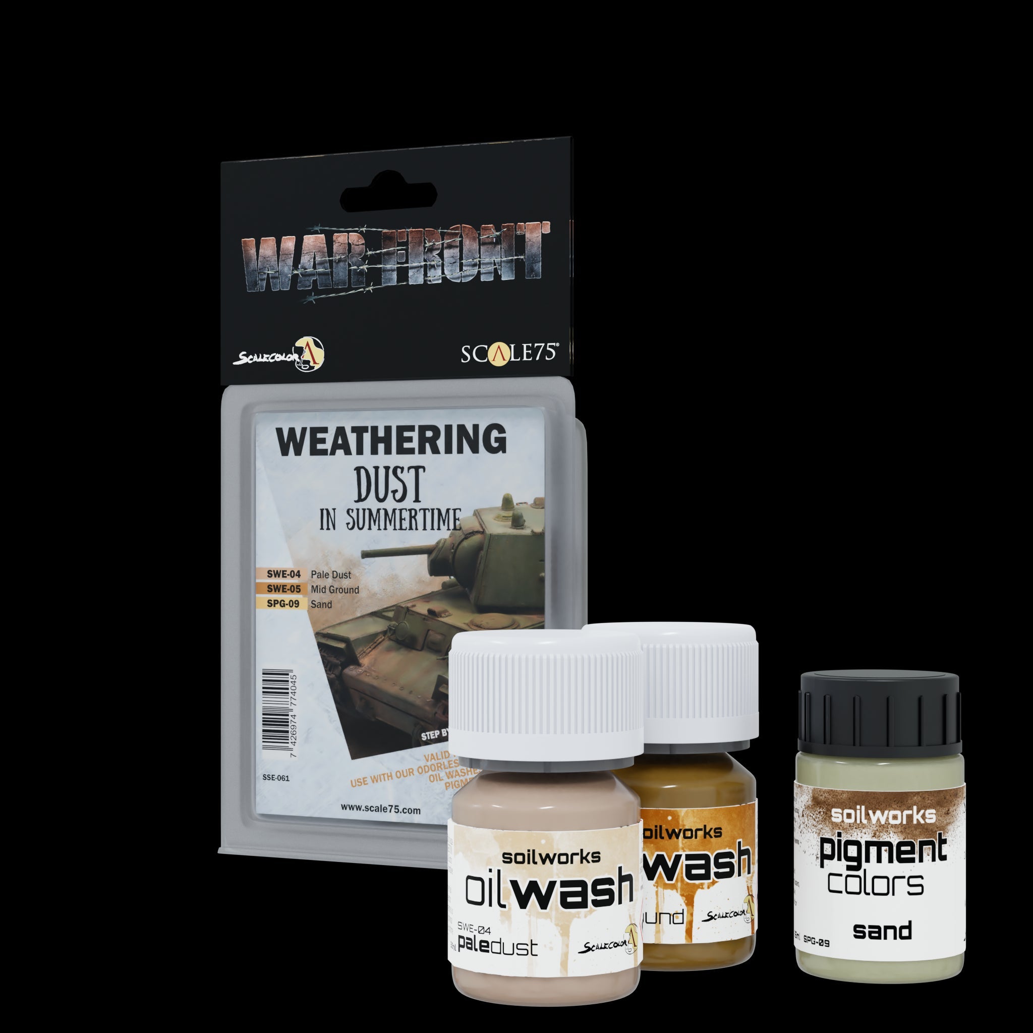 Scale 75 Warfront Dust In Summertime Paint Set
