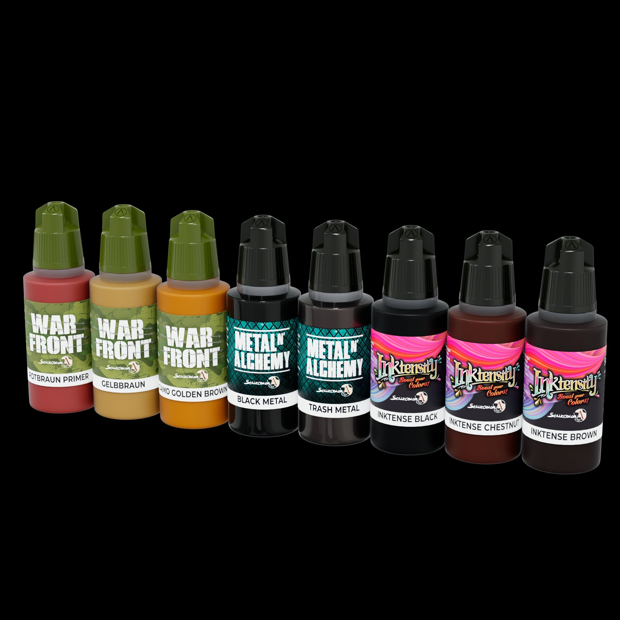 Scale 75 Warfront Weapons Paint Set (2)