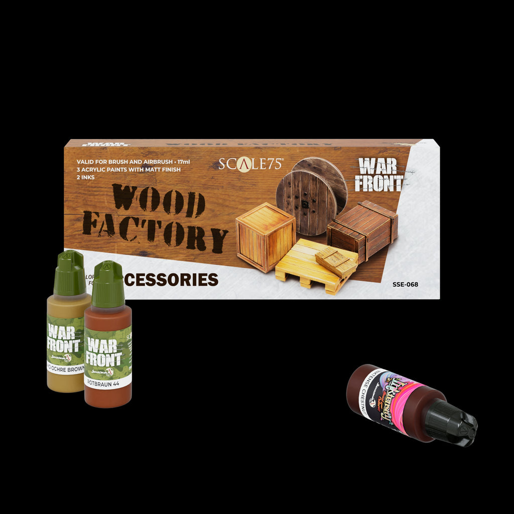 Scale 75 Warfront Wood Factory Paint Set