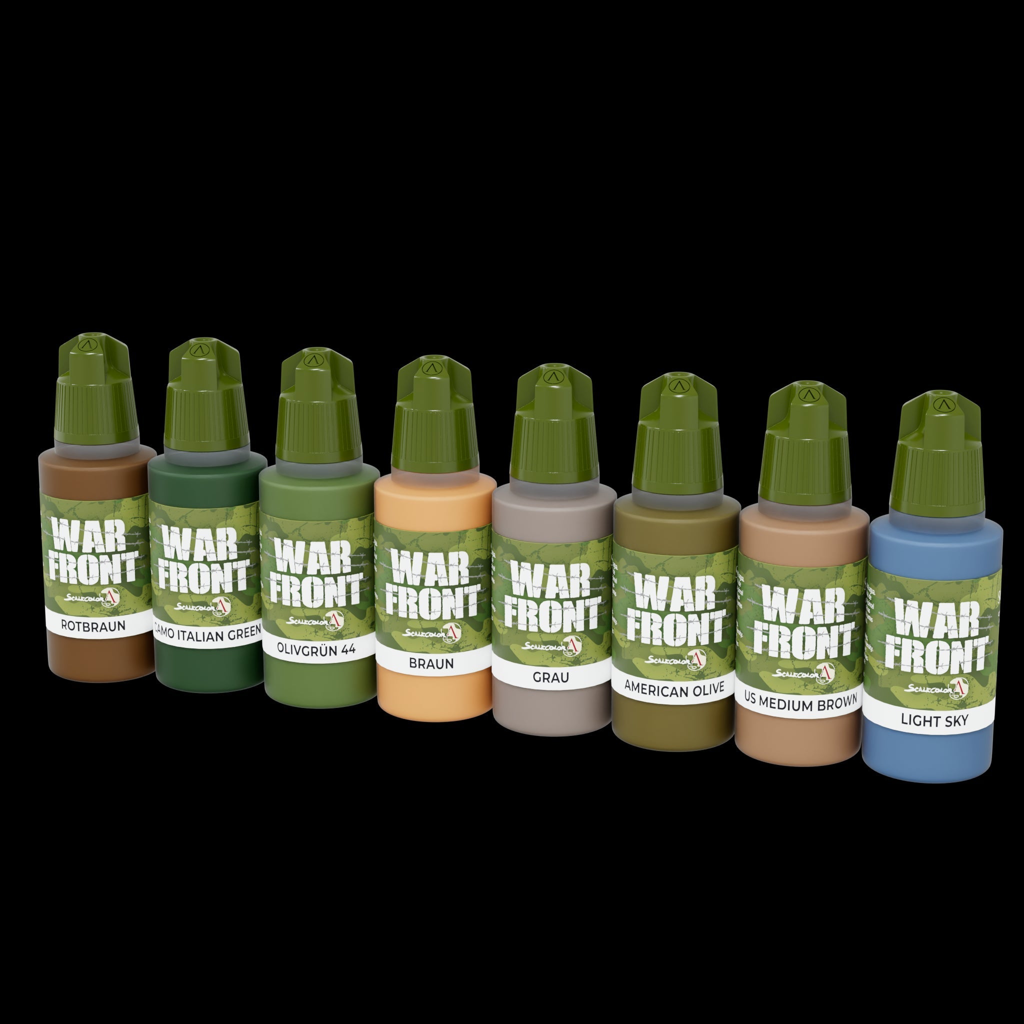Scale 75 Warfront Marines On Duty Paint Set (2)