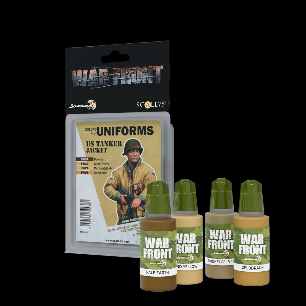Scale 75 SSE-077 Warfront Us Tanker Jacket Paint Set (9210259308781)