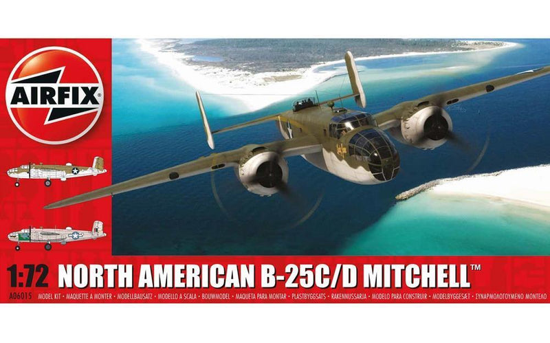 Airfix 06015 1/72 North American B-25C/D Mitchell - Hobby City NZ (7495707820269)