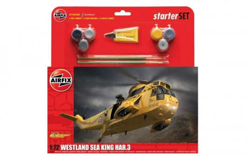 Airfix 55307 1/72 Westland Sea King HAR.3 Starter Set - Hobby City NZ (1479449247793)