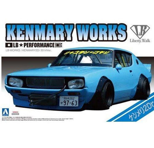 Aoshima 1/24 LB-WORKS Nissan Ken Mary 2-Door 2014 Ver. - Liberty