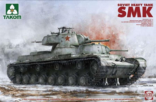 Takom 2112 1/35 Soviet Heavy Tank SMK (8967462551789)