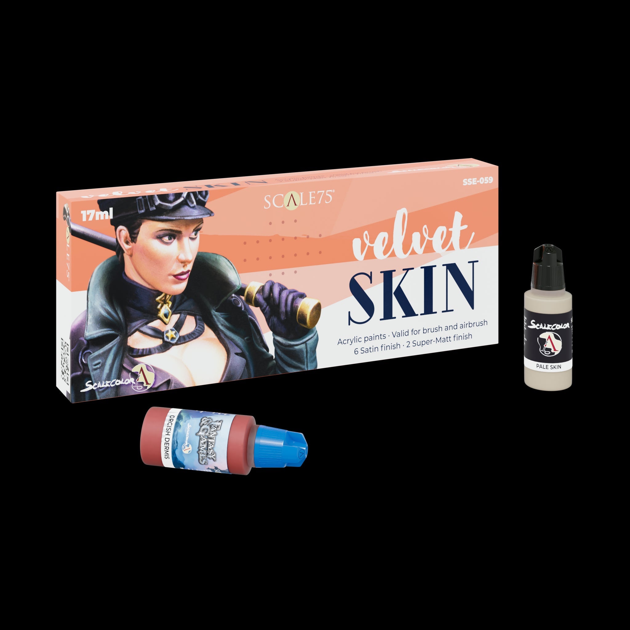 Scale 75 Scalecolor Velvet Skin Paint Set
