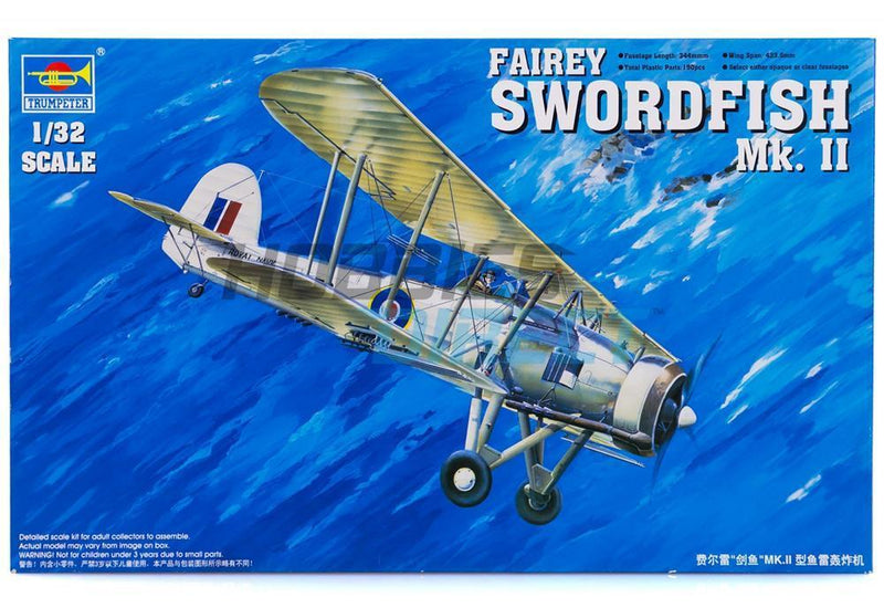 Trumpeter 03208 1/32 Fairey Swordfish Mark II (8967462682861)