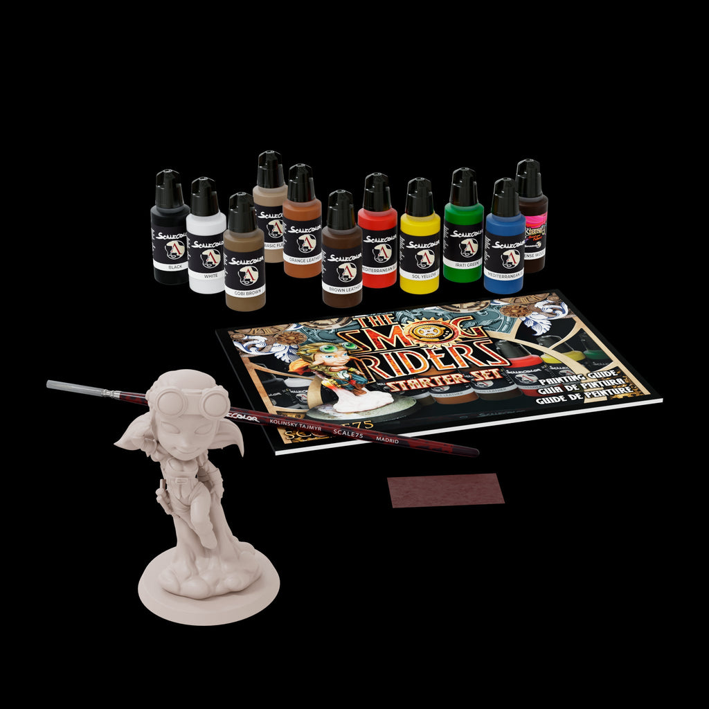 Scale 75 Figures The Smog Riders Smog Riders Starter Kit 35mm (2)
