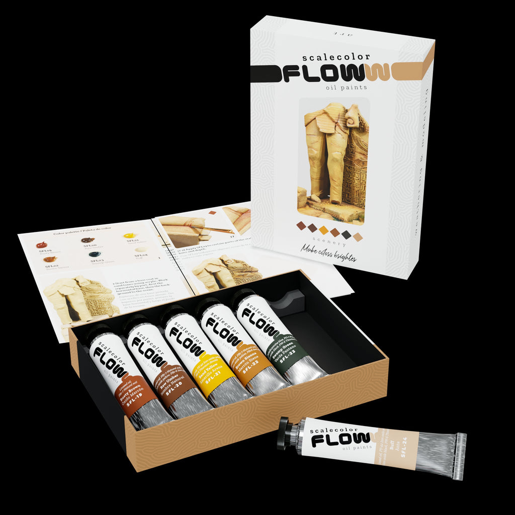 Scale 75 Scalecolor Floww Scenery Paint Set