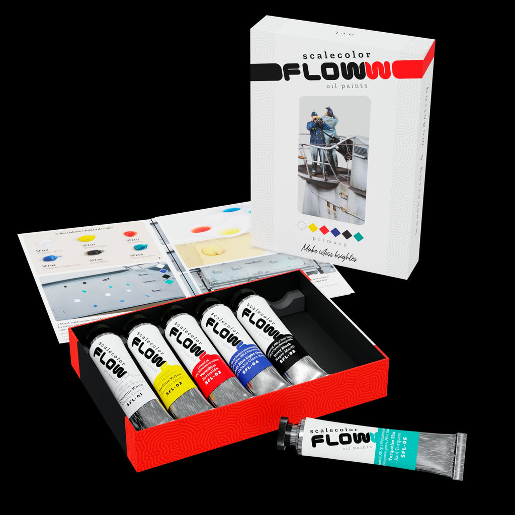 Scale 75 Scalecolor Floww Primary Paint Set