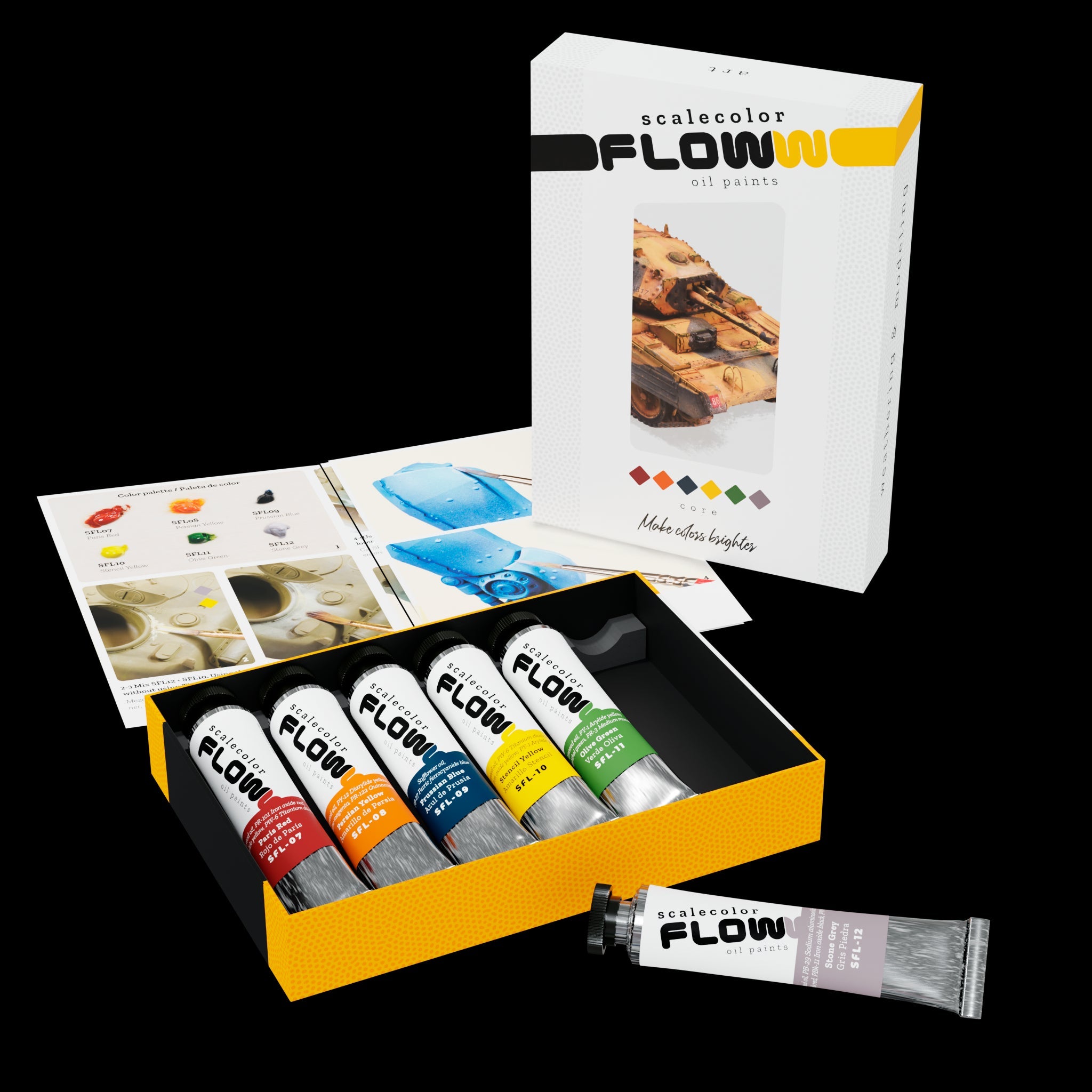 Scale 75 Scalecolor Floww Core Paint Set