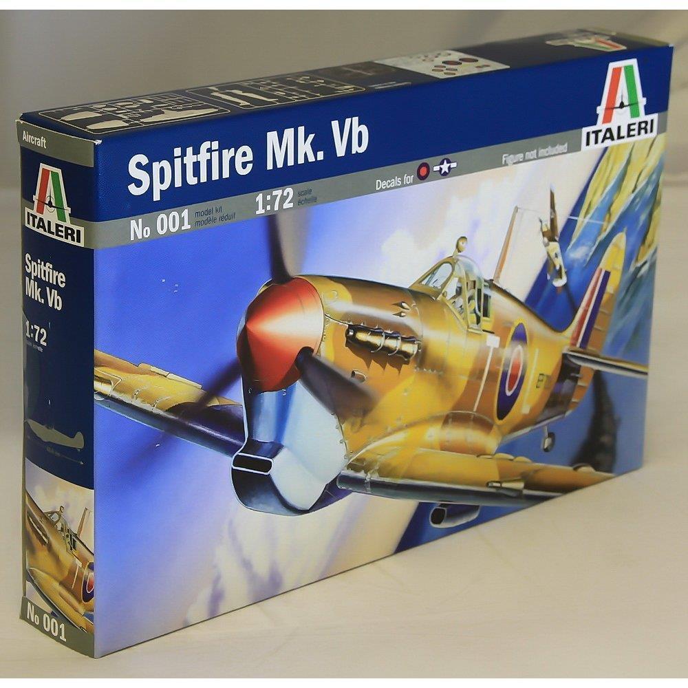 Kit Maquette Italeri Spitfire Mk.Va - Échelle 1/72 - Neuf Dans Sa Boîte