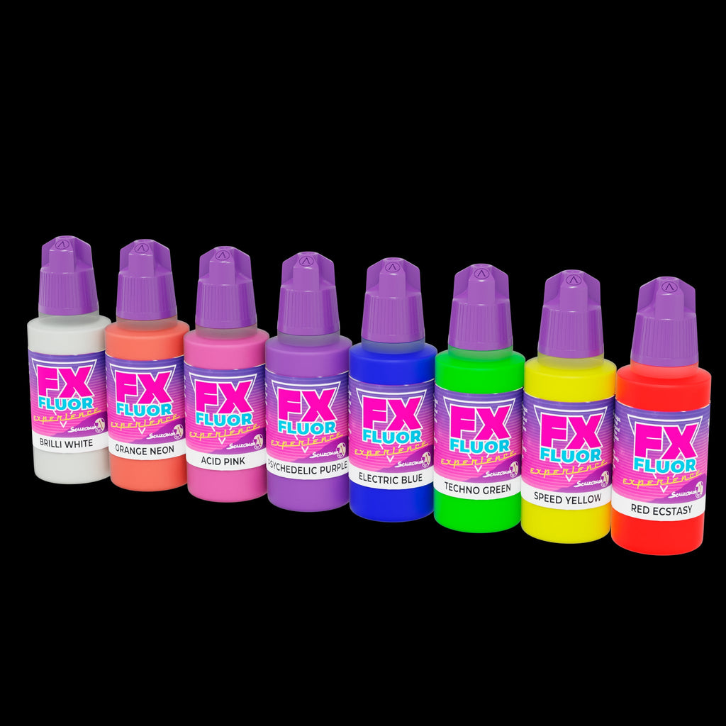 Scale 75 Scalecolor FX Fluor Experience Paint Set (2)
