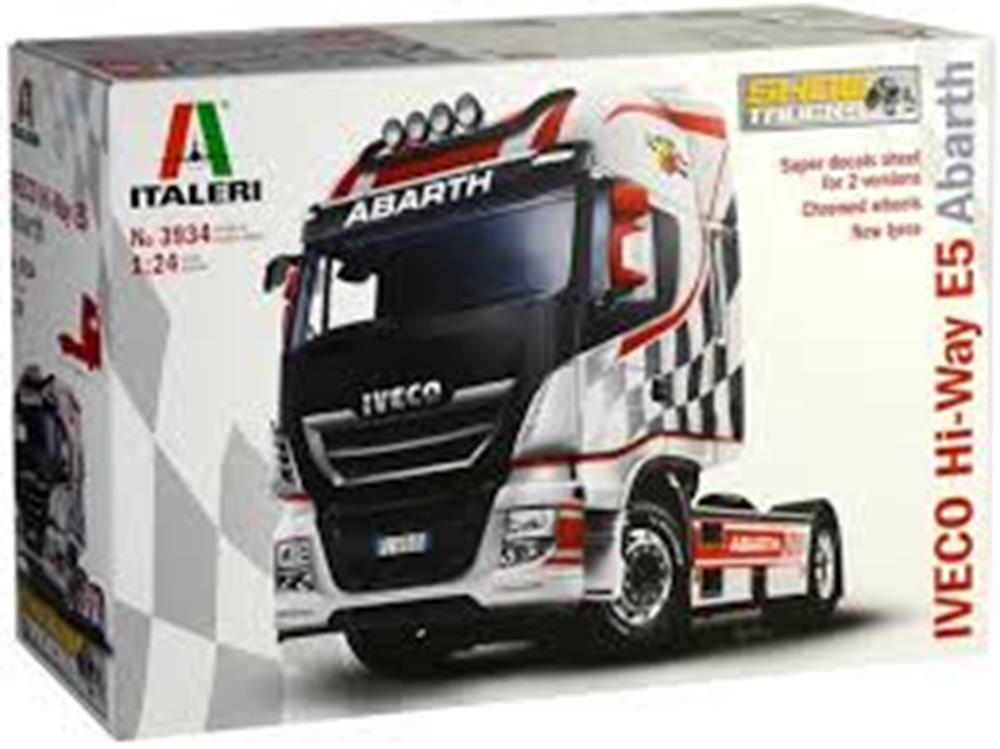 Italeri 1/24 3934 Iveco Hi-Way E.5 "Abarth (8219028390125)
