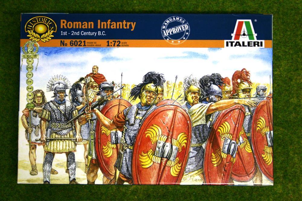 Italeri 6021 1/72 ROMAN INF 1-2 BC (7650667692269)