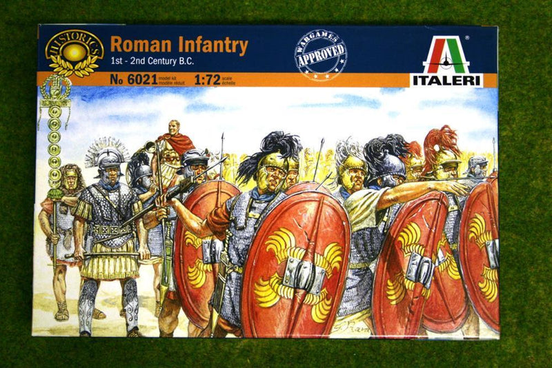 Italeri 6021 1/72 ROMAN INF 1-2 BC - Hobby City NZ (7650667692269)