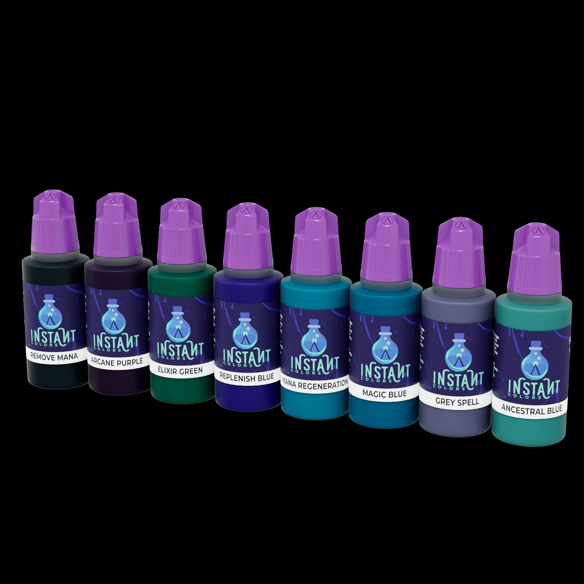Scale 75 Instant Colors Mana Elixirs Paint Set (2)