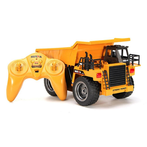 Huina 1540 2.4G 6Ch RC  Dump Truck w/die-cast cab 1/18 scale by HUINA - Hobby City NZ