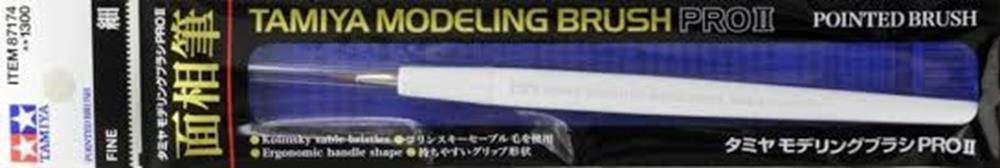 Tamiya 87174 PRO II Pointed Brush Fine (7650671001837)