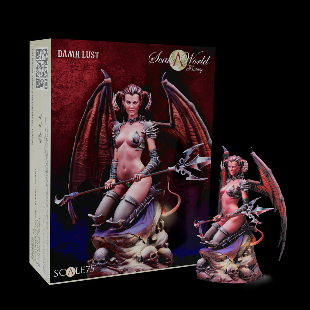 Scale 75 Figures Scale World Fantasy Damned Lust 75mm