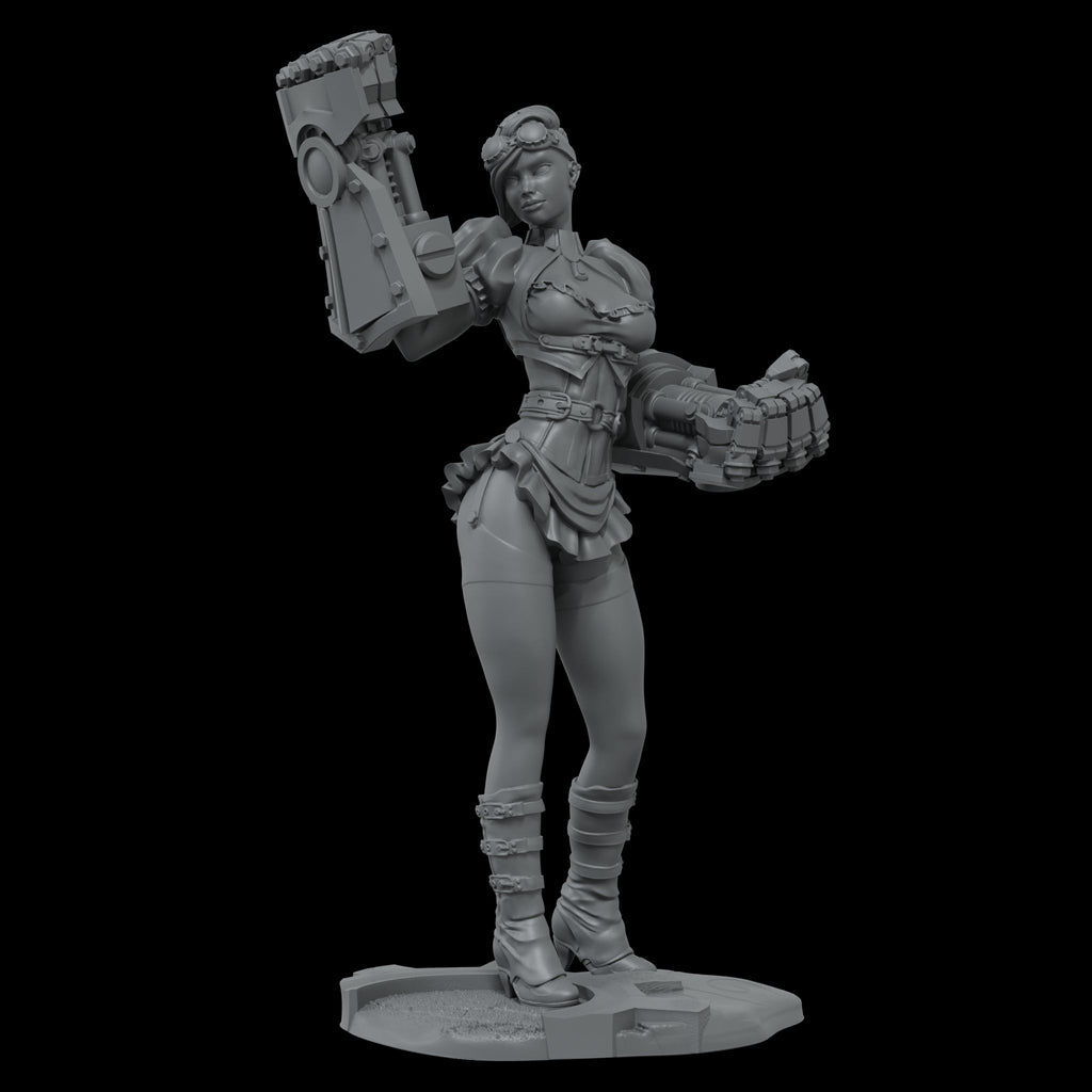 Scale 75 Figures Steam Wars Nancy Steelpunch 75mm (2)