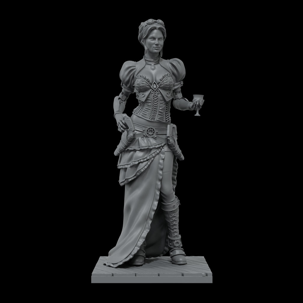 Scale 75 Figures Steam Wars Lady Valerious 75mm (2)