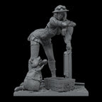 Scale 75 Figures Steam Wars Audrey D. & Rumblepop 75mm (2)