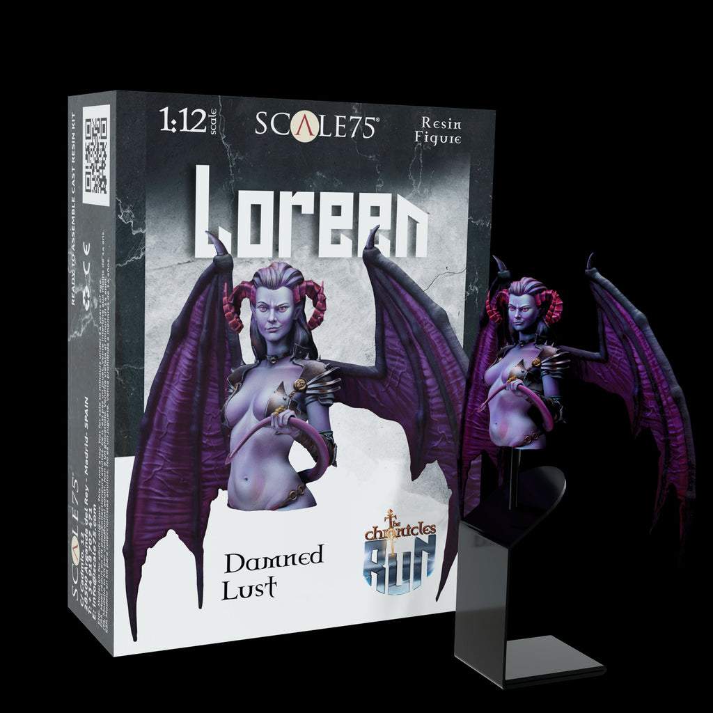 Scale 75 Busts The Chronicles of Run Loreen Damned Lust 1:12