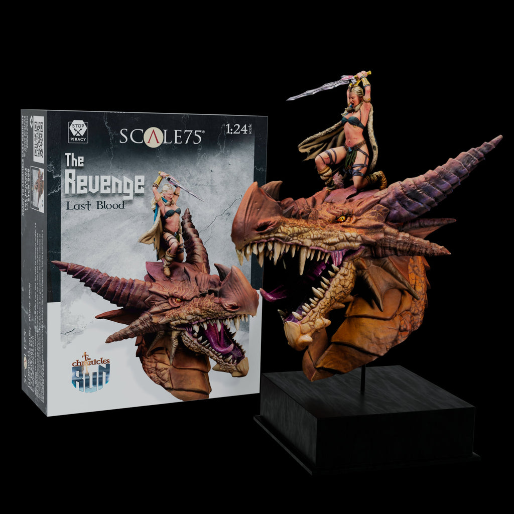 Scale 75 Busts The Chronicles of Run Thaal Dragon Fury 1:12
