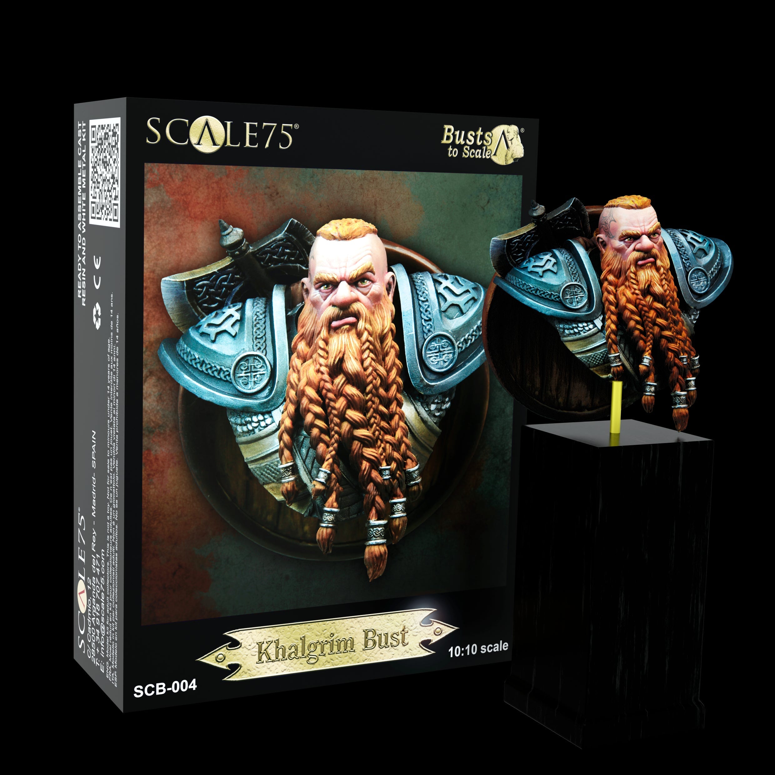 Scale 75 Busts Khalgrim Gunnarson 1:10