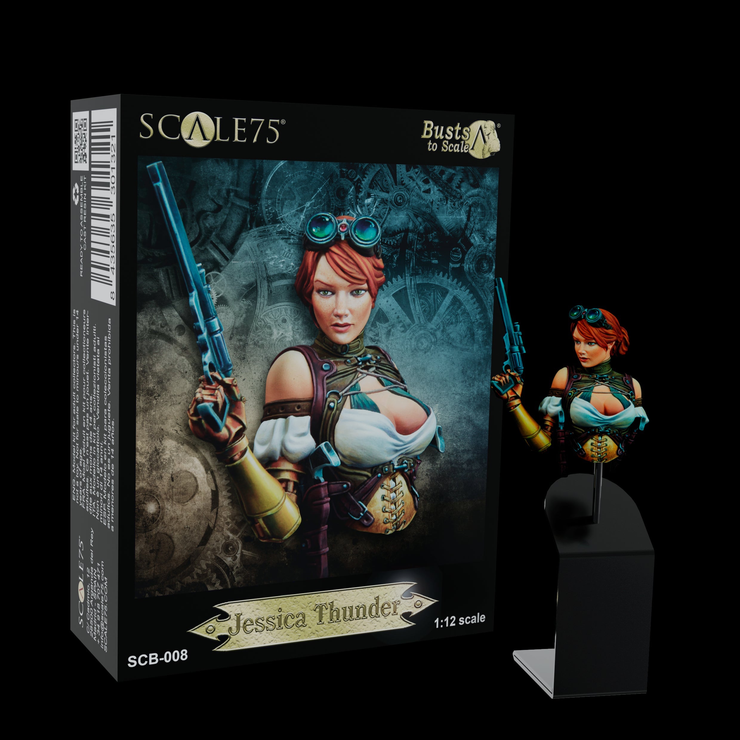 Scale 75 Busts Jessica Thunder 1:12