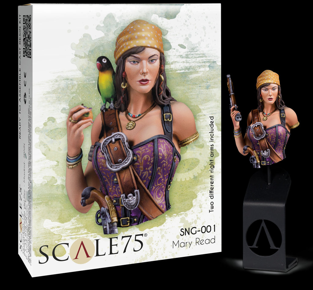 Scale 75 Busts Naughty Gears Mary Read 1:12