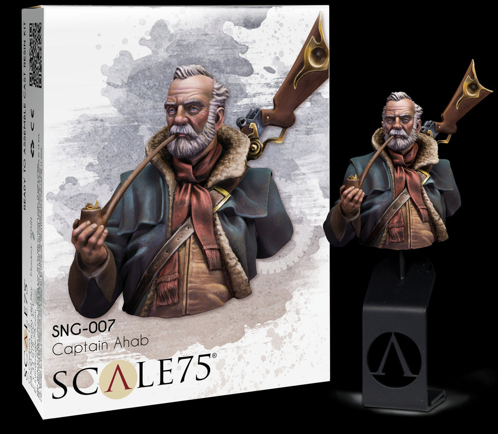 Scale 75 Busts Naughty Gears Captain Ahab 1:12