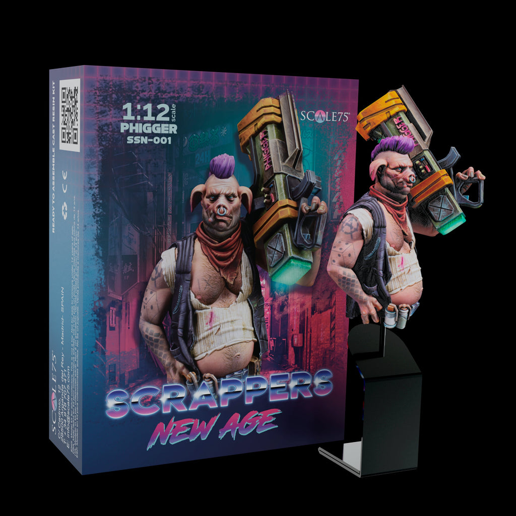 Scale 75 Busts New Age Scrappers Phigger 1:12