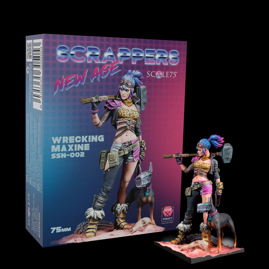 Scale 75 Busts New Age Scrappers Wrecking Maxine 75mm