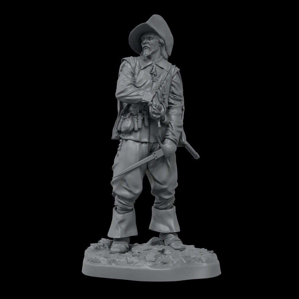 Scale 75 Figures Ferrer Dalmau Spanish Musketeer; Rocroi 1643 (2)