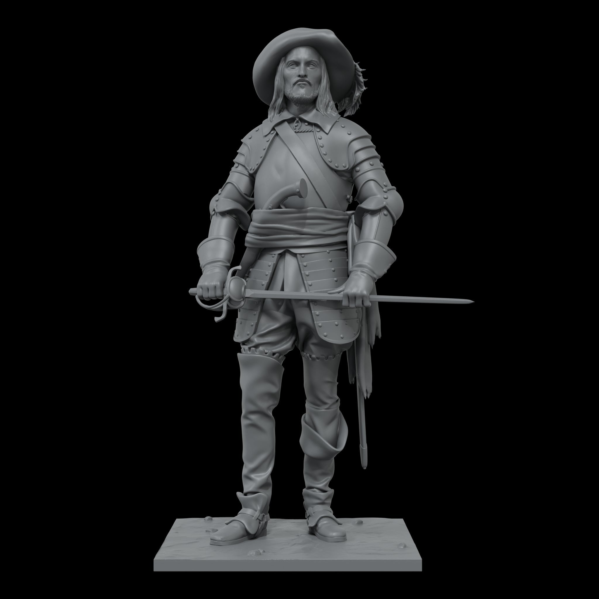 Scale 75 Figures Ferrer Dalmau Spanish Tercios; Veteran Sergeant (2)